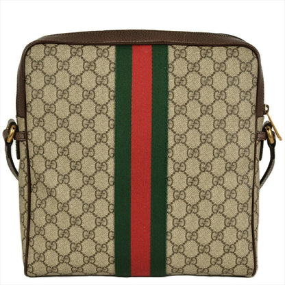 Gucci Ophidia Shoulder Bag Gg Supreme Canvas 547934 Brown