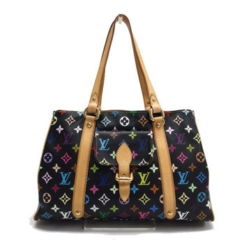 Louis Vuitton Monogram Multicolore Aurelia Mm Tote Bag Black