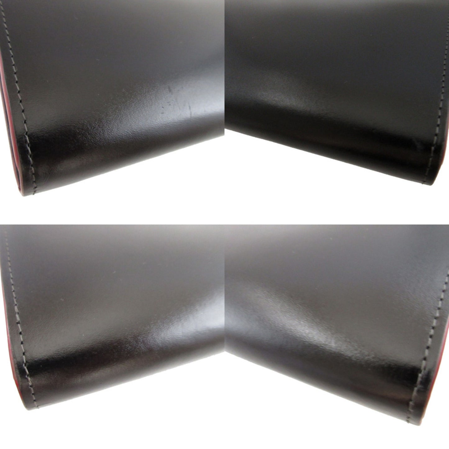 Vivienne Westwood Orb Pattern Leather Black Clasp Long Wallet 1656