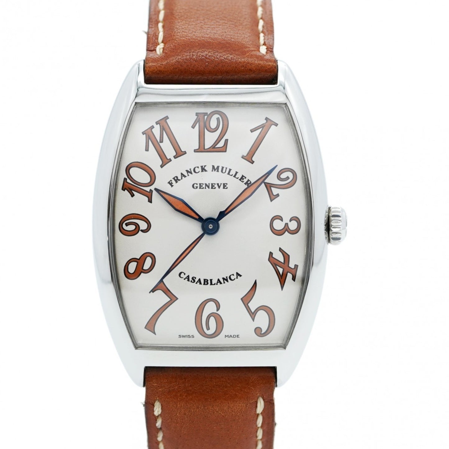 Franck Muller Tonneau Curvex 2852 White Dial