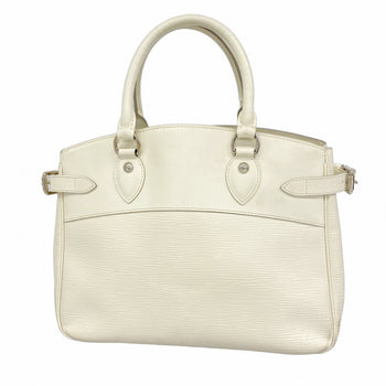 Louis Vuitton Epi Passy Pm Handbag M5926J White