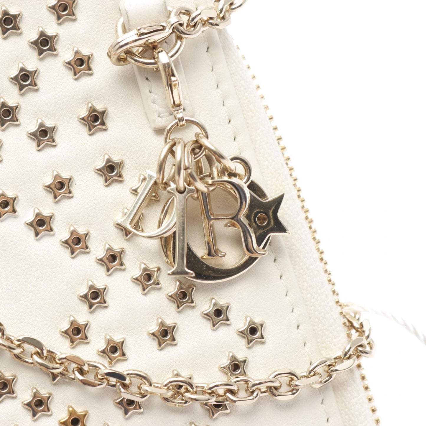 Christian Dior Lady Dior Phone Holder Shoulder Bag