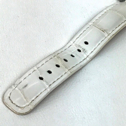 Louis Vuitton Q221J Quartz Wristwatch Silver Wine Red Based