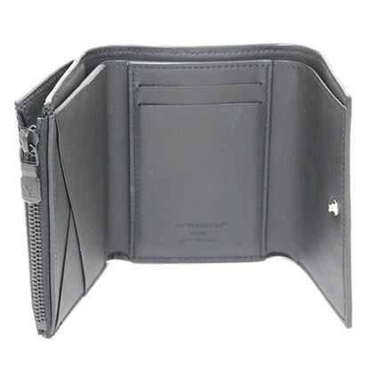 Louis Vuitton Victor Wallet Monogram Shadow Leather Black M12635 Tri-Fold Compact