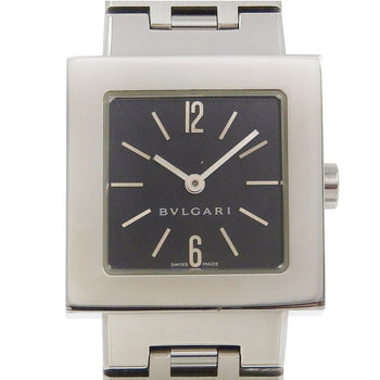 Bvlgari Quadrado Sq22Ss Stainless Steel Watch With Quartz Movement