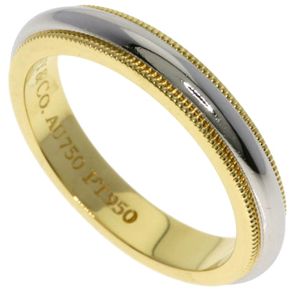 Tiffany & Co. Milgrain Ring In 18K Yellow Gold/Pt950