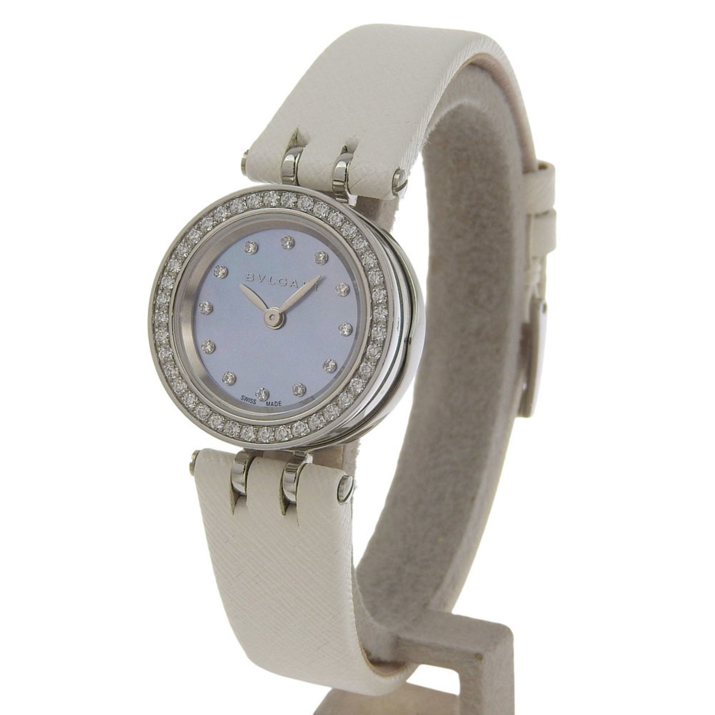 Bvlgari Bzero1 Women'S Watch With Diamond Bezel (Bz23S)