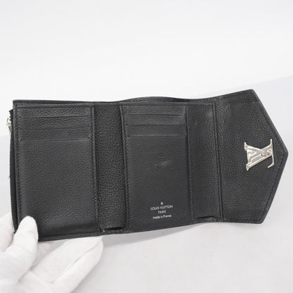 Louis Vuitton Tri-Fold Wallet Portefeuille My Lock Me Compact M62947 Noir