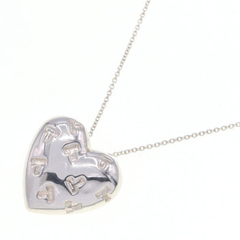 Tiffany Necklace Heart Sv Sterling Silver 925 Pendant