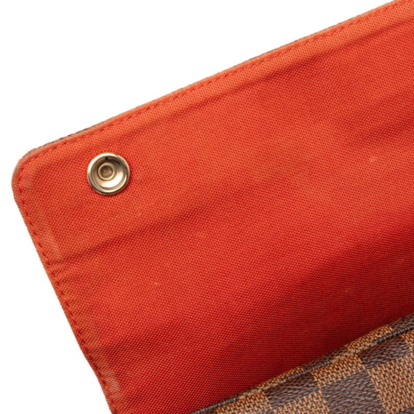 Louis Vuitton Damier Naviglio Shoulder Bag N45255 Brown Leather