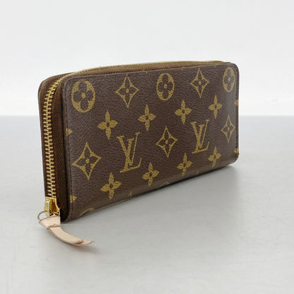 Louis Vuitton Monogram Portefeuille Clemence Long Wallet M61298 Brown Rose Ballerine