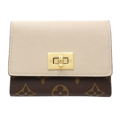 Louis Vuitton Louis Vuitton Monogram Tri-Fold Wallet M82398 Portefeuille Victorine Brown Greige