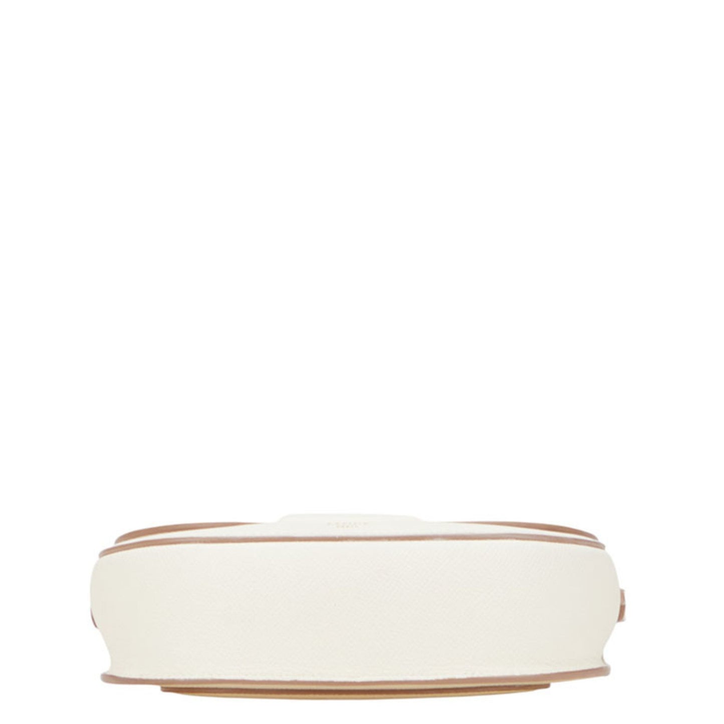 Celine Trotter Crossbody Shoulder Bag In White Leather