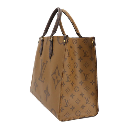 Louis Vuitton Giant Monogram Onthego Mm 2-Way Tote/Shoulder Bag M45321 Rfid