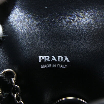 Prada Pouch 1Tl445 Black Leather