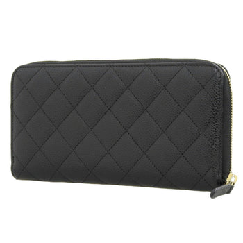 Chanel Coco Mark Round Long Wallet A50097