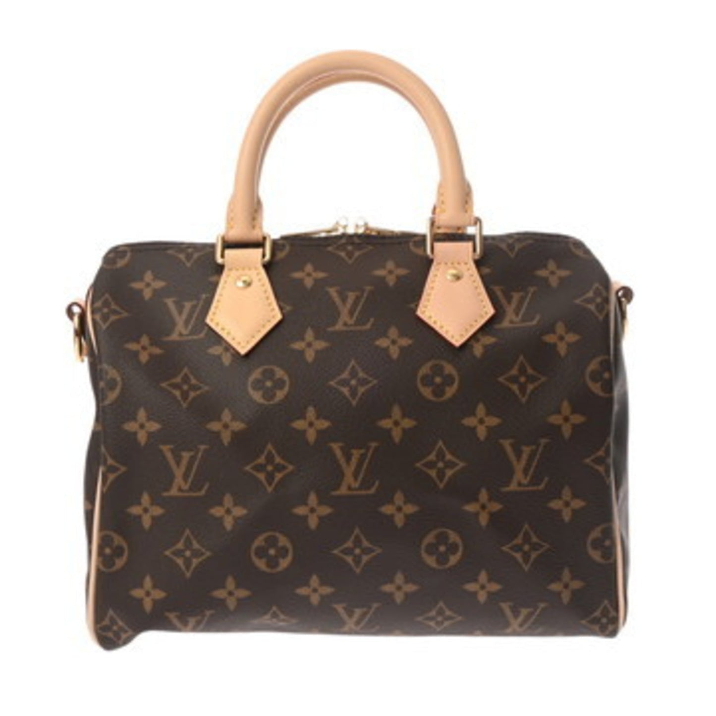 Louis Vuitton Monogram Speedy Bandouliere 25 Brown M46977