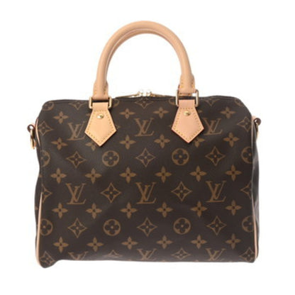 Louis Vuitton Monogram Speedy Bandouliere 25 Brown M46977