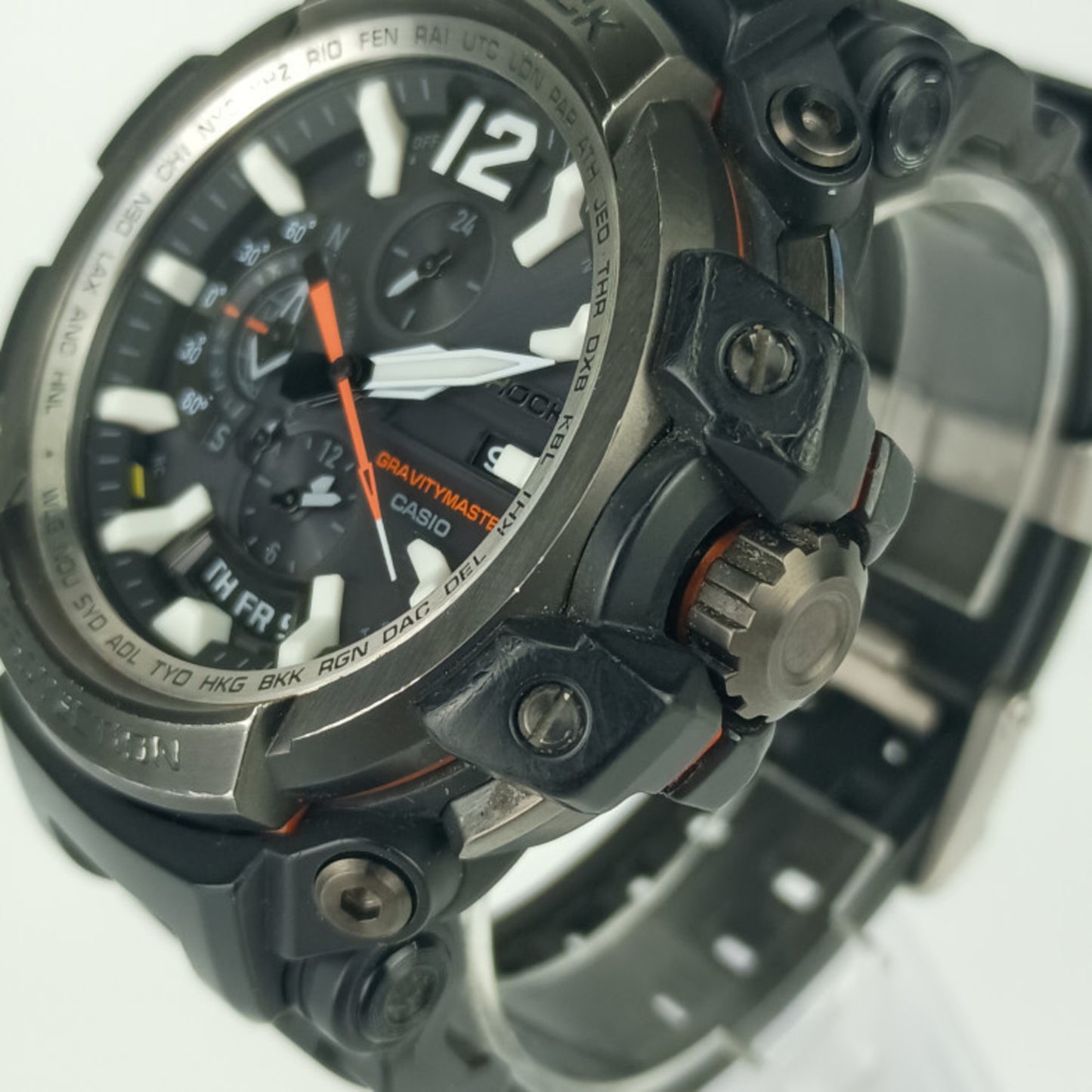 Casio Casio Watch G-Shock Gravitymaster G-Shock Gravity Master Gpw-2000-1Ajf Black Resin Stainless