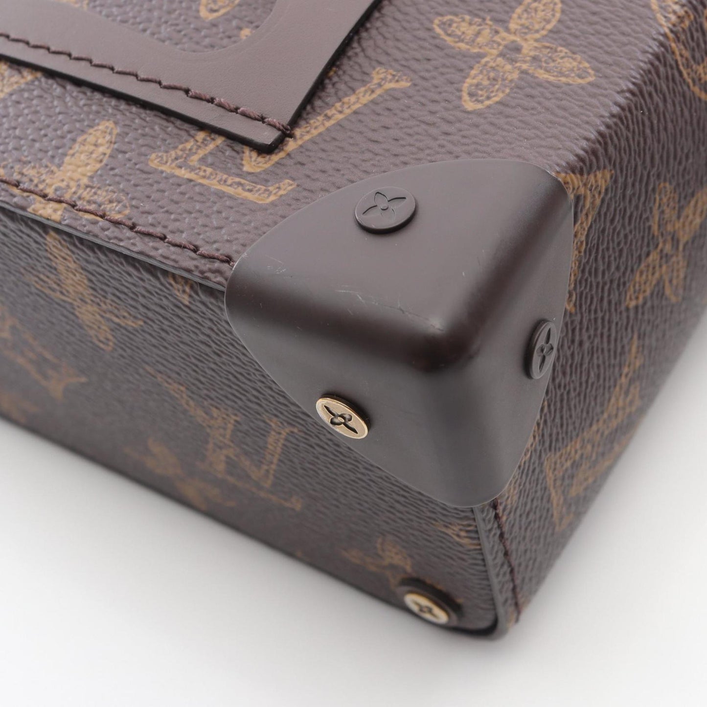 Louis Vuitton Vertical Box Trunk Handbag