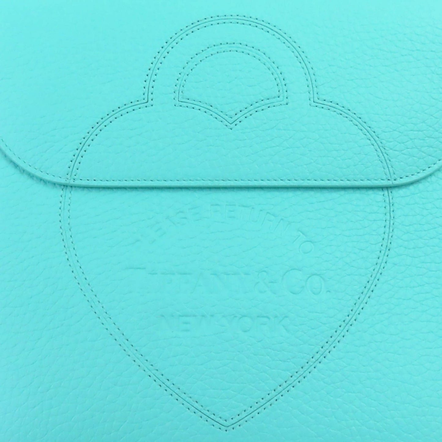 Tiffany & Co. Return To Tiffany Leather Pouch