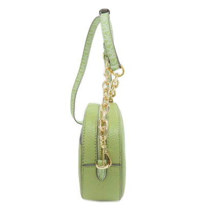 Michael Kors Mk Signature Chain Shoulder Bag Leather