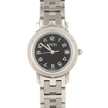 Herms Clipper Cl4.210 Stainless Steel Quartz Watch