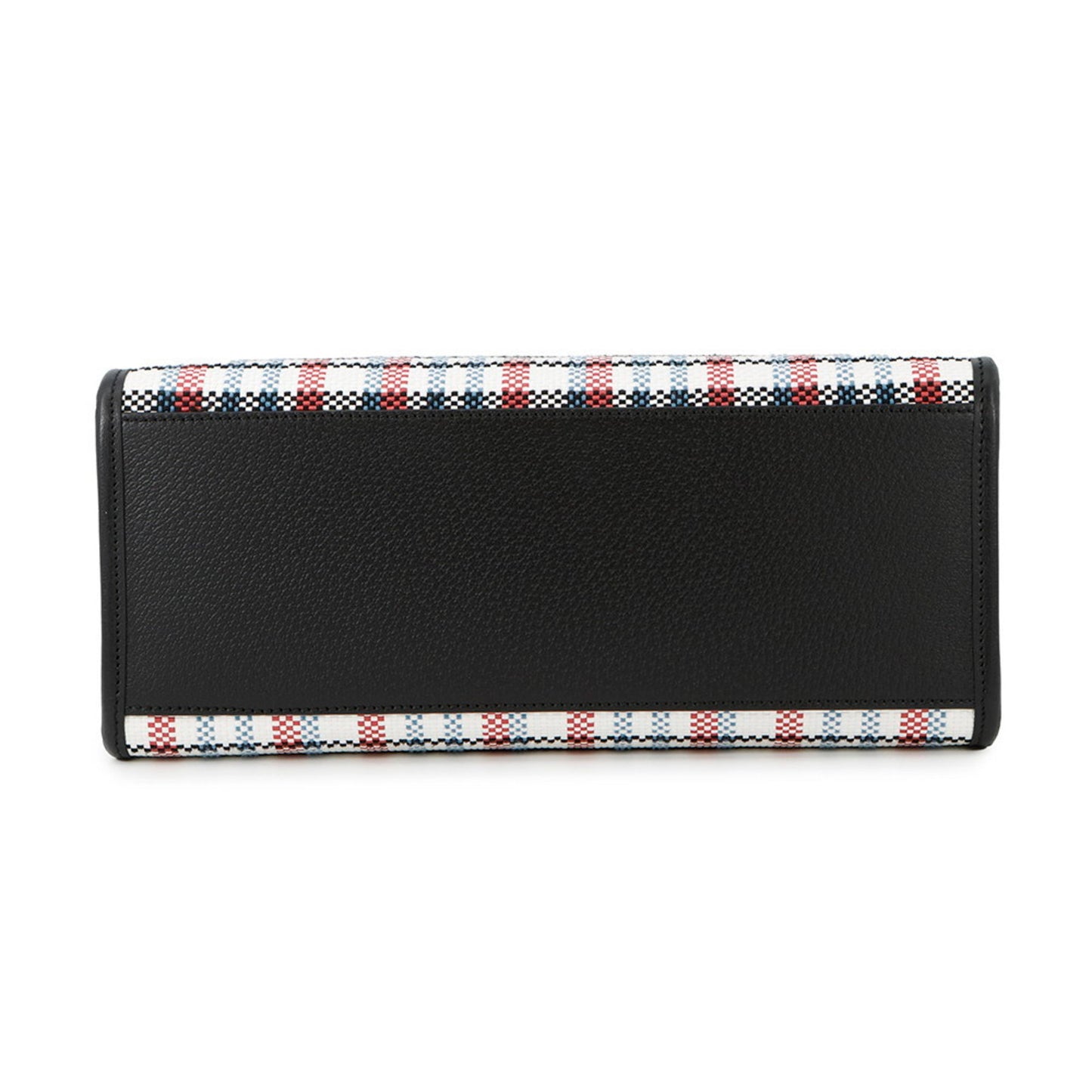 Gucci Embroidered Check Tote Bag