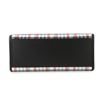 Gucci Embroidered Check Tote Bag