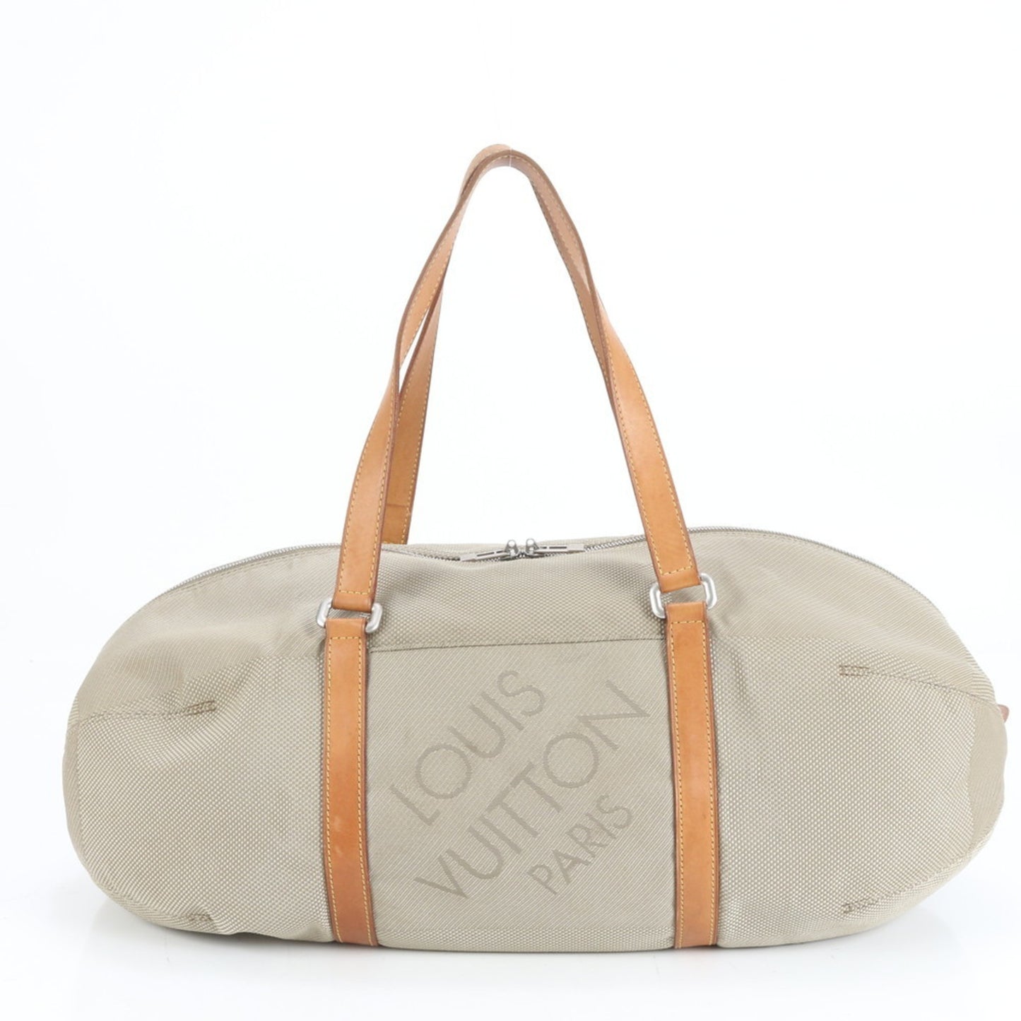 Louis Vuitton Damier Geant Atakan M93065 Sable Leather Boston Bag