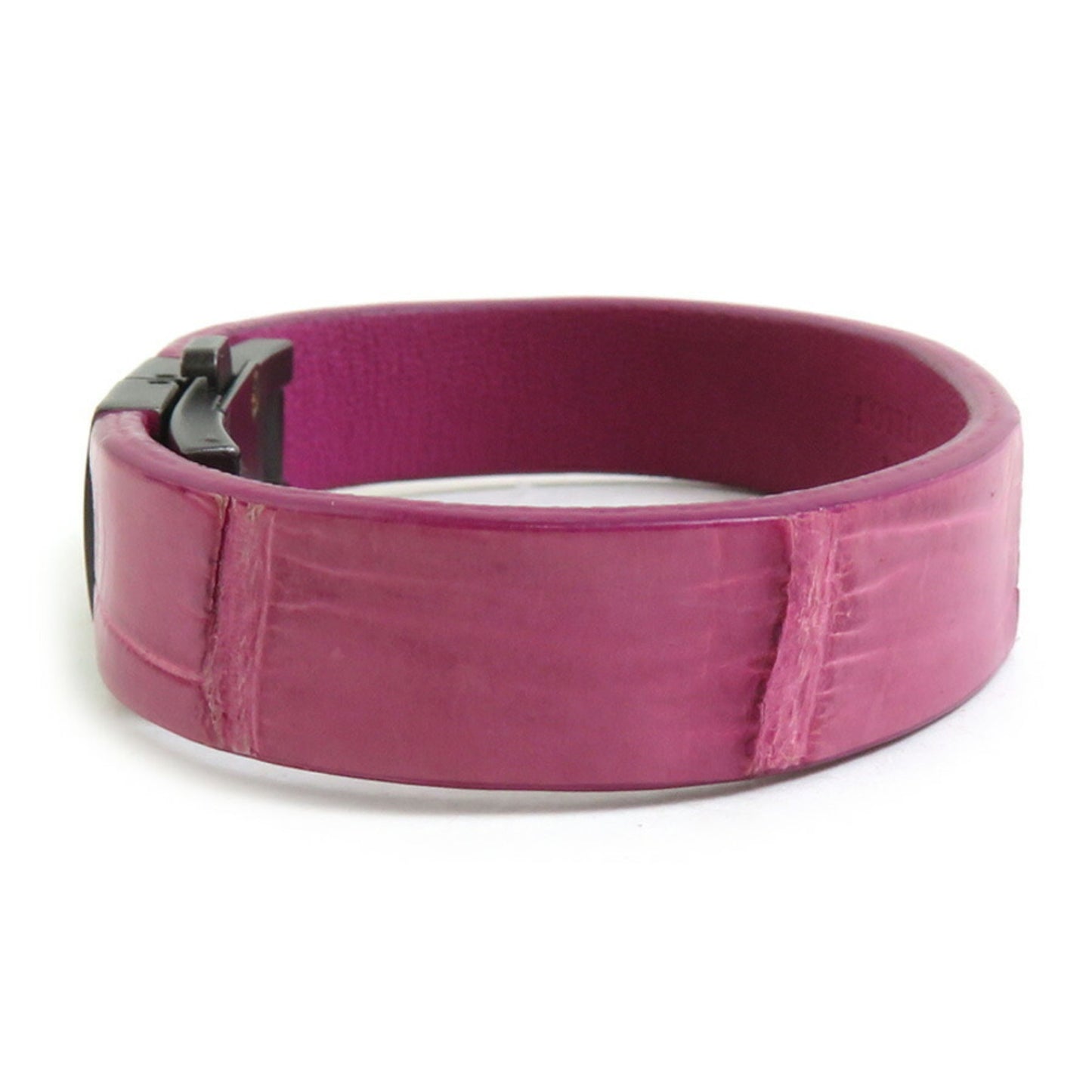 Bottega Veneta Bracelet In Pink Purple Leather For Women