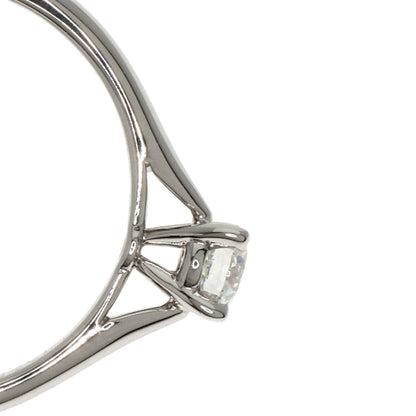 Cartier Solitaire Diamond Ring In Platinum Pt950