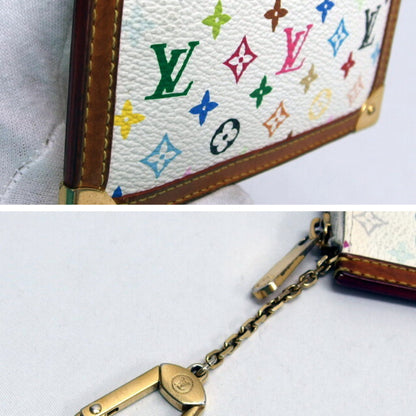 Louis Vuitton Monogram Multicolore Pochette Cles Coin Case