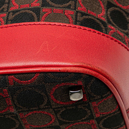 Salvatore Ferragamo Gancini One-Shoulder Bag In Black