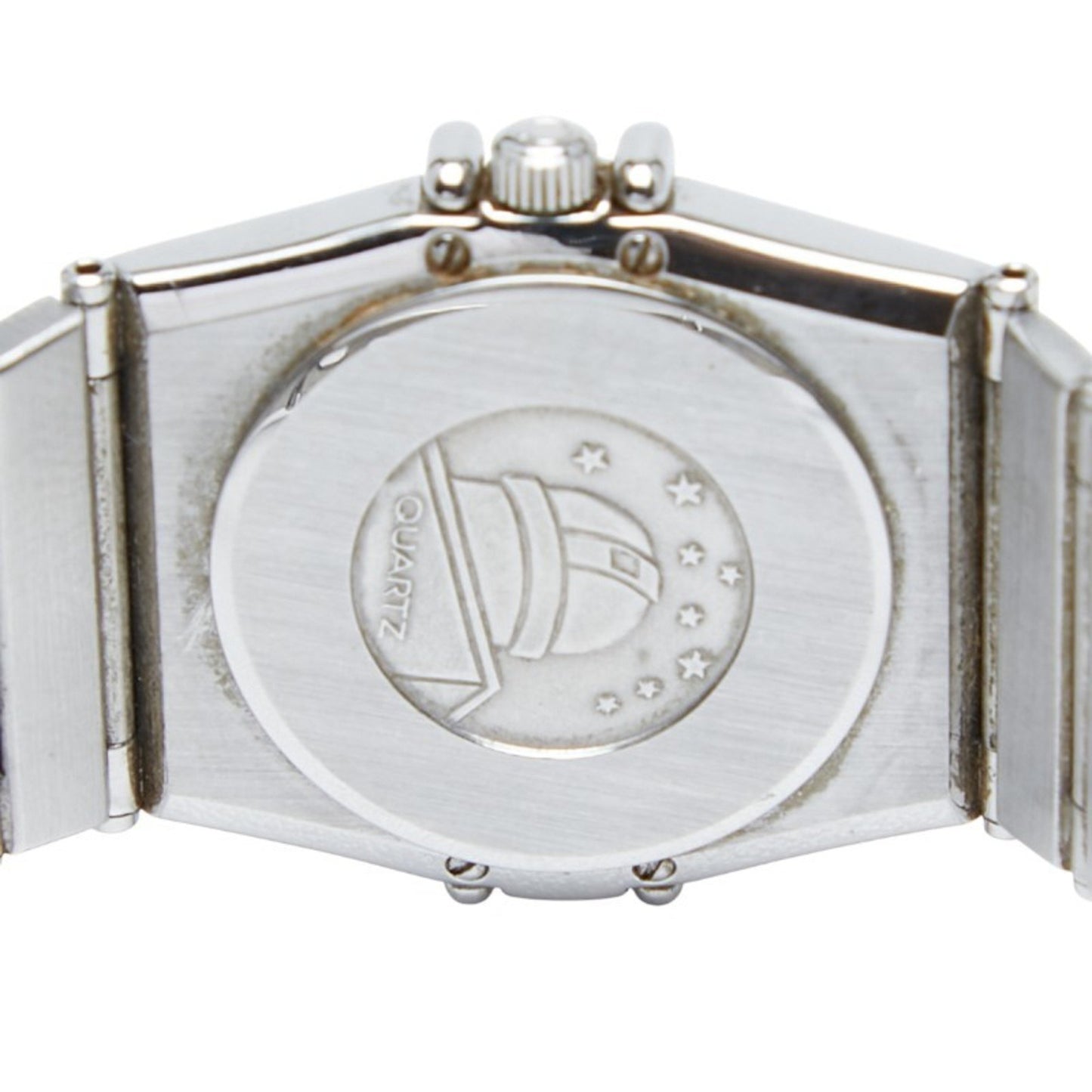 Omega Constellation Quartz Watch With Silver Dial And Stainless Steel