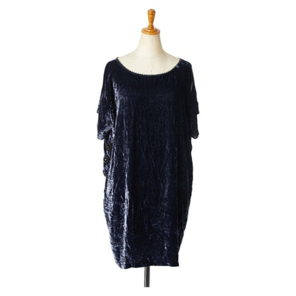 See By Chlo See By Chloe Jewel Tunic Size: 40 Navy Rayon Silk