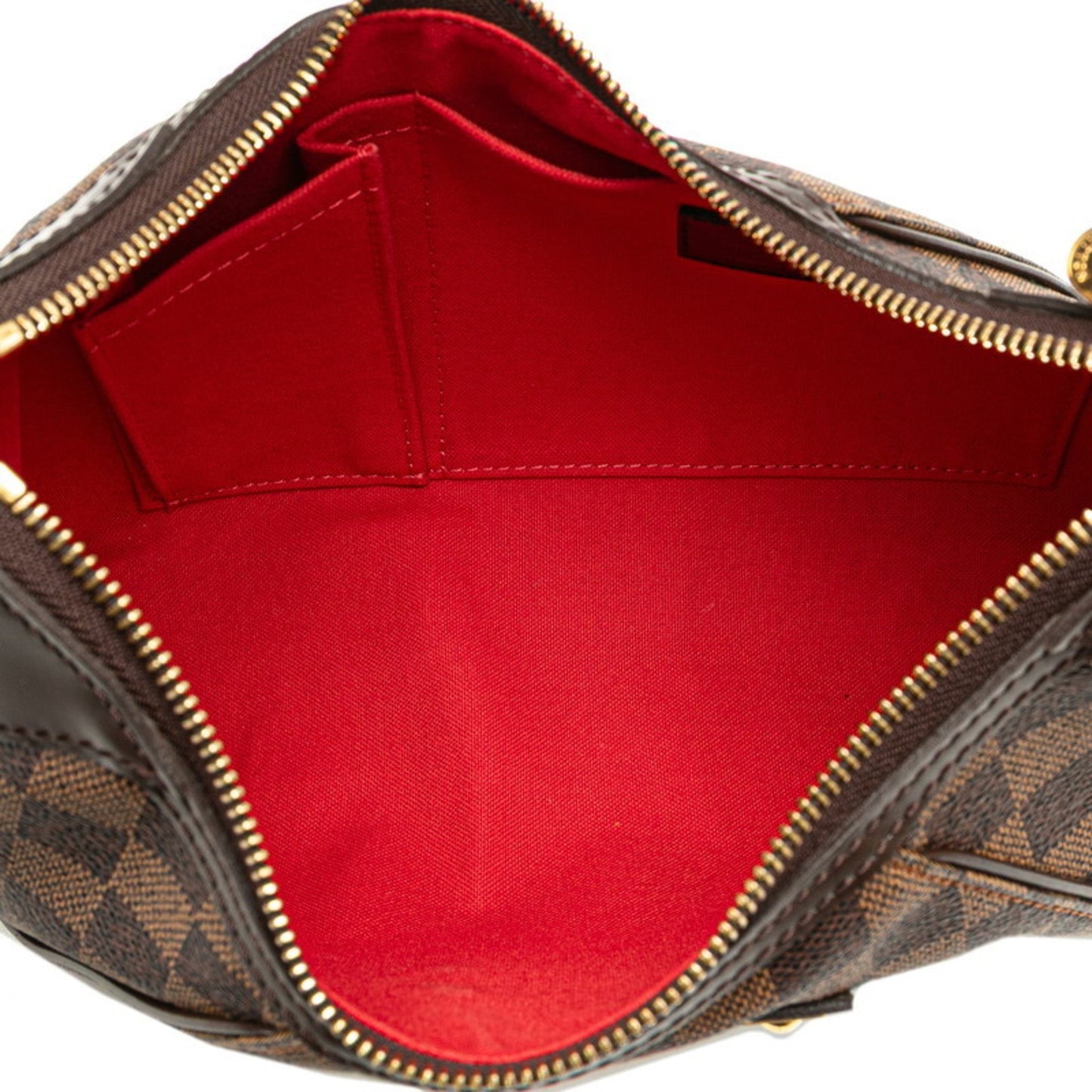 Louis Vuitton Damier Thames Pm One-Shoulder Bag N48180 Brown Pvc Leather