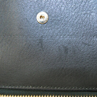 Gucci Diamante Round Wallet 224256 Green Canvas