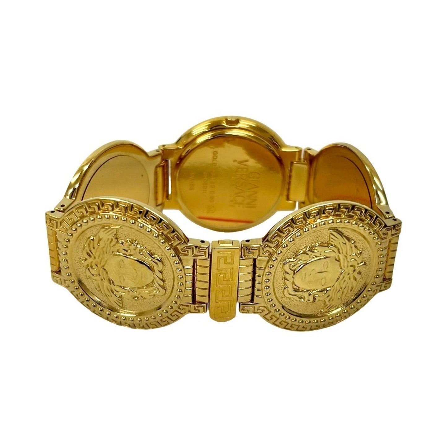 Versace Medusa Coin Motif Quartz Watch