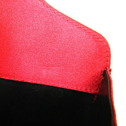 Salvatore Ferragamo Shoulder Bag Vara A219168 Red Satin Ribbon