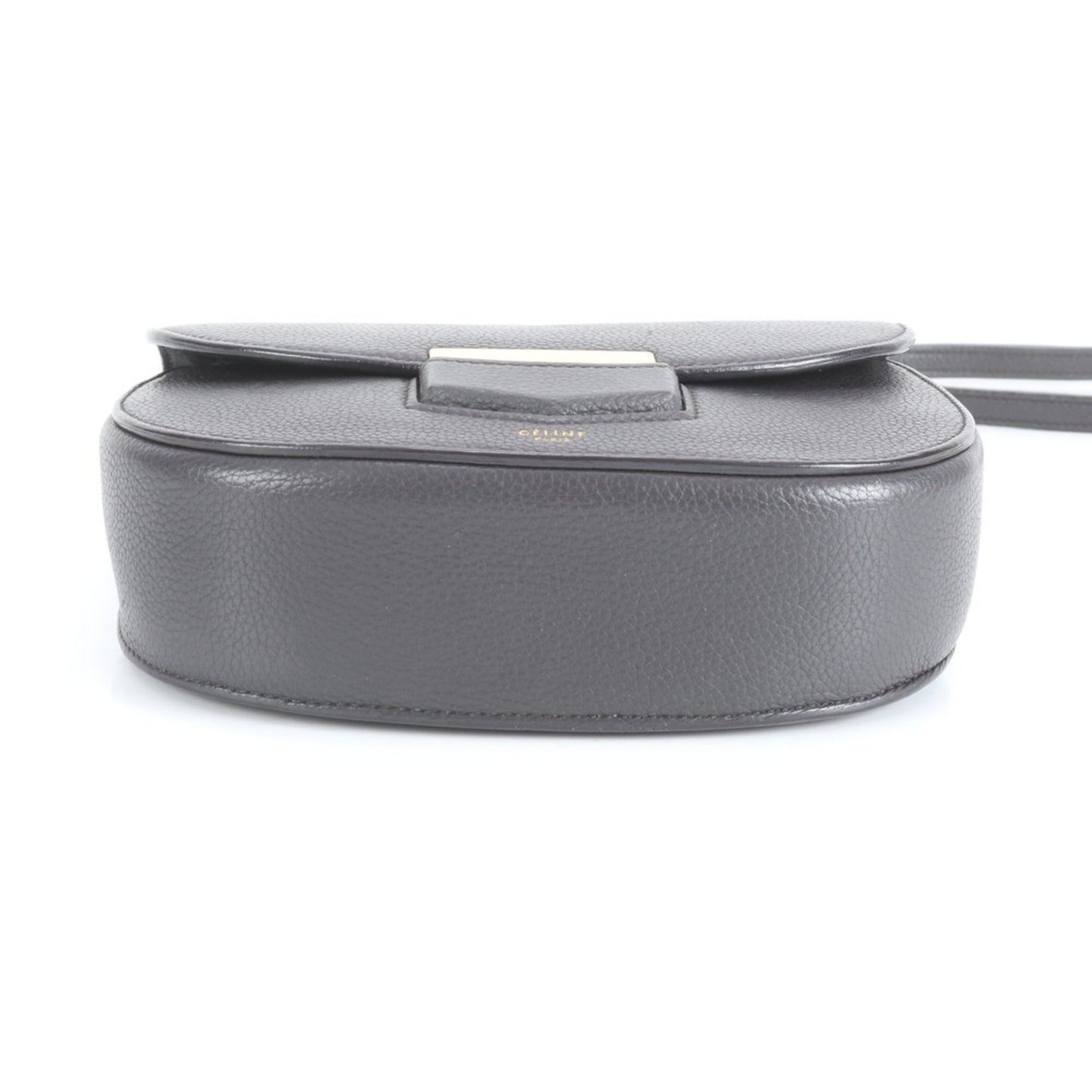 Celine Trotter Leather Shoulder Bag