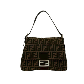 Fendi Mamma Bucket Ff Logo Hardware Canvas