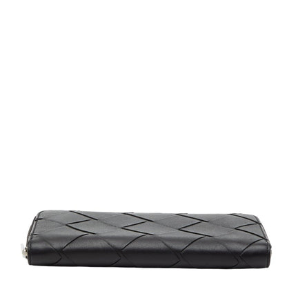 Leather - Bottega Veneta Long Wallet (Bi-Fold) Intrecciato