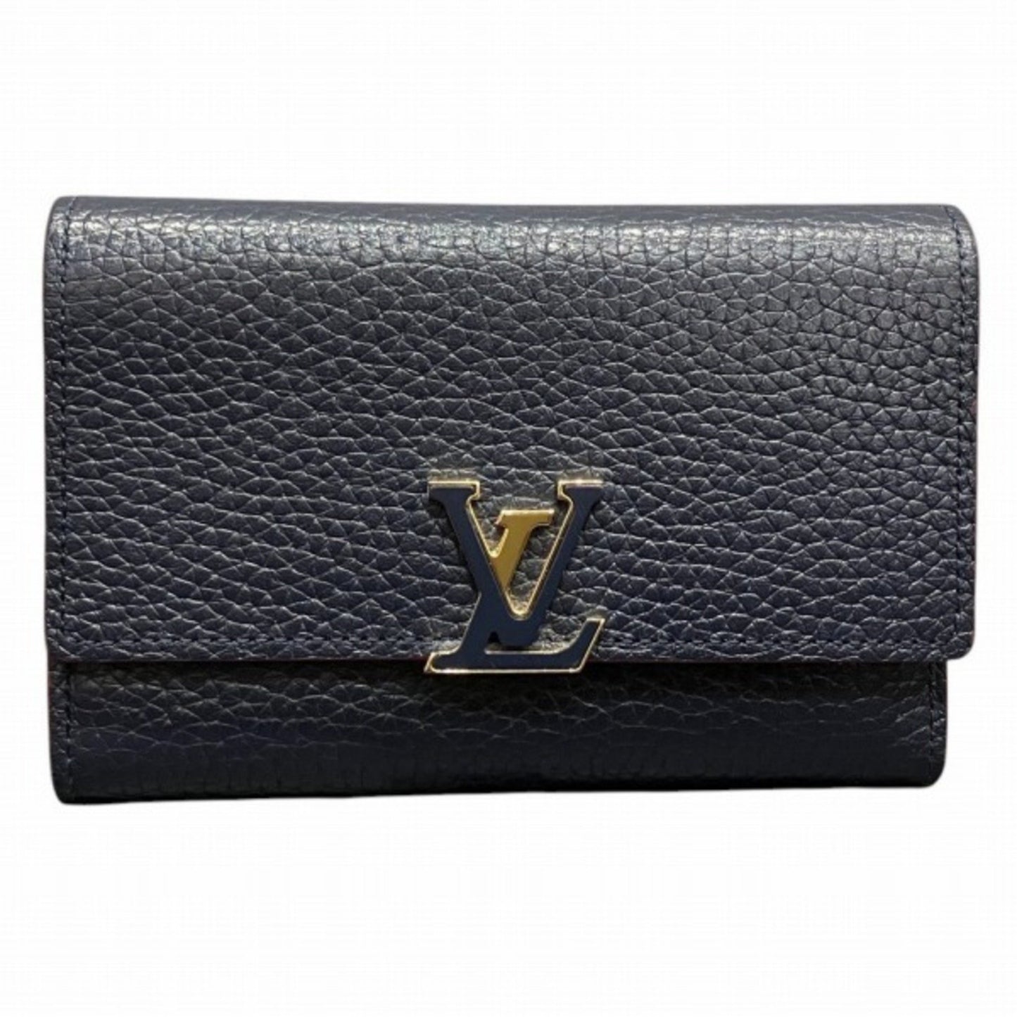 Louis Vuitton Portefeuille Capucines Compact M63741 Tri-Fold Wallet