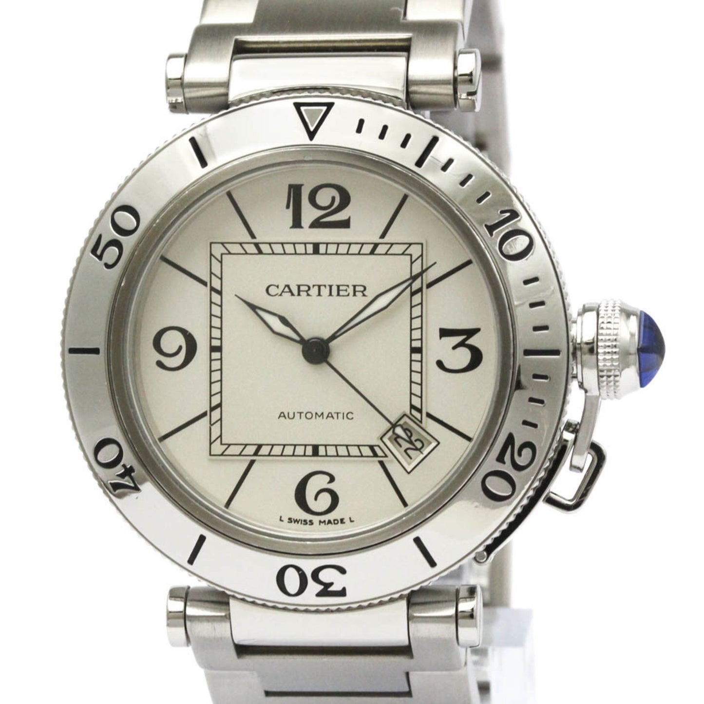 Cartier Pasha Seatimer Steel Automatic