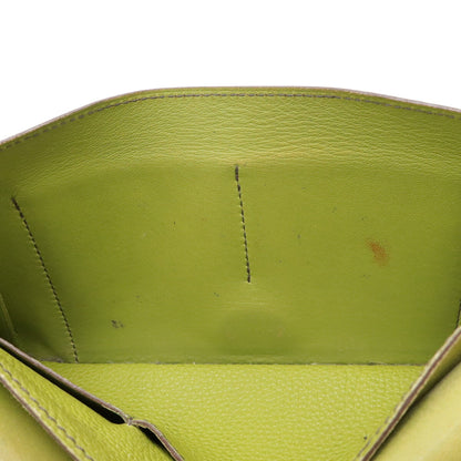 Leather Hermes Long Wallet (Bi-Fold) Togo