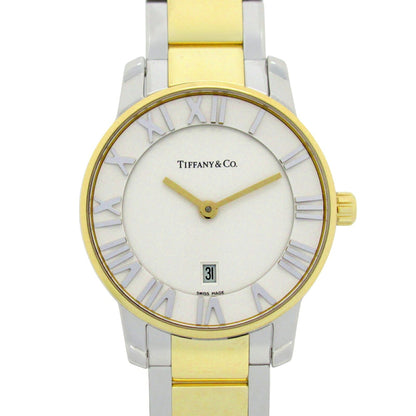 Tiffany & Co. Atlas Dome Watch Gp (Gold Plated) Stainless Steel