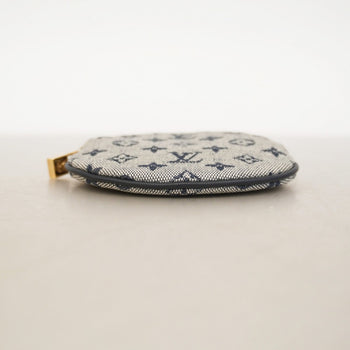Louis Vuitton Monogram Mini Porte Monnaie Long Wallet/Coin Case M92460 Blue