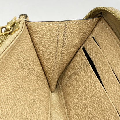 Louis Vuitton Monogram Empreinte Zippy Wallet M60746 Dune