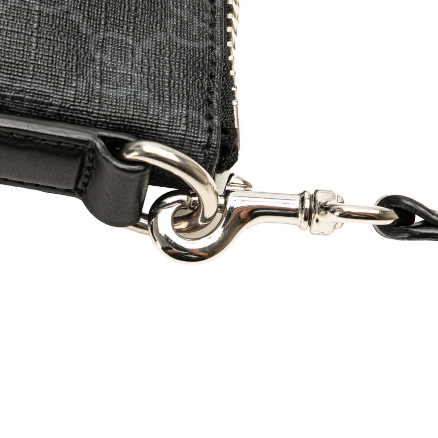 Gucci Gg Supreme Sherry Line Crossbody Shoulder Bag 474139 Black Leather